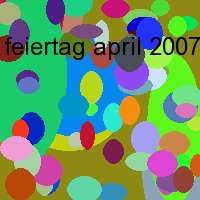 feiertag april 2007