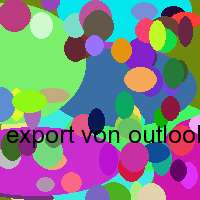 export von outlook express