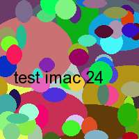 test imac 24